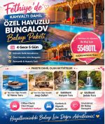 Fethiye Özel Havuzlu Bungalov Balayı Paketi (4 Gece 5 Gün) - Görsel 2